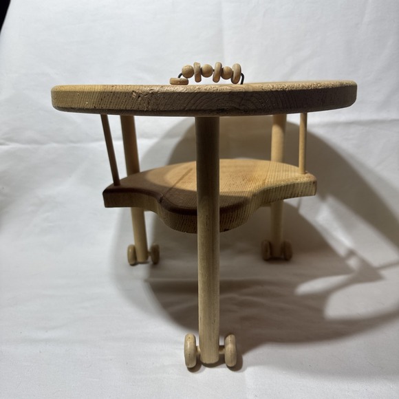 Other - Antique Vintage Primitive Wooden Baby‎ Walker Doll Display Toy Doll Accessory